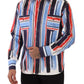 Dolce & Gabbana Elegant Striped Cotton Shirt with Pockets