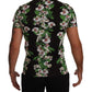 Dolce & Gabbana Elegant Floral Crewneck Tee for Men