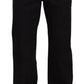 Dolce & Gabbana Elegant Straight Denim Jeans - Italian Craftsmanship