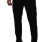 Dolce & Gabbana Elegant Black Slim Fit Cargo Pants