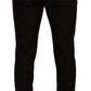 Dolce & Gabbana Elegant Bordeaux Slim-Fit Wool Dress Pants