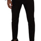 Dolce & Gabbana Elegant Bordeaux Slim-Fit Wool Dress Pants