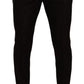 Dolce & Gabbana Elegant Bordeaux Slim-Fit Wool Dress Pants