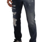 Dolce & Gabbana Chic Tattered Denim Jeans