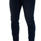 Dolce & Gabbana Sleek Dark Blue Slim Fit Jeans