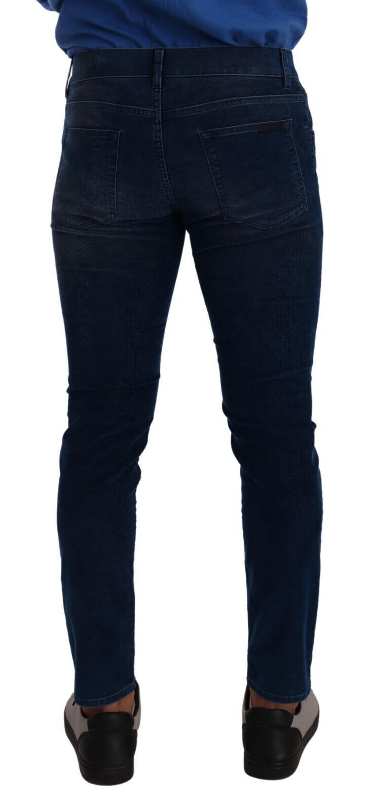 Dolce & Gabbana Sleek Dark Blue Slim Fit Jeans