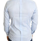 Dolce & Gabbana Elegant Light Blue Slim Fit Dress Shirt