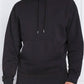 Hugo Boss Elegant Dark Blue Cotton Hooded Sweatshirt