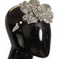 Dolce & Gabbana Elegant Crystal Diadem Headband - Chic Black