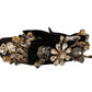 Dolce & Gabbana Elegant Crystal Embellished Silk Diadem