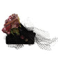 Dolce & Gabbana Elegant Floral Sequined Diadem Fascinator