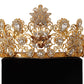 Dolce & Gabbana Elegant Crystal Embellished Diadem