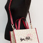 COACH Dempsey Medium Lunar New Year Rabbit Signature Carryall Tote Bag