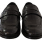 Dolce & Gabbana Elegant Crocodile Leather Moccasin Shoes