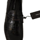 Dolce & Gabbana Elegant Crocodile Leather Moccasin Shoes