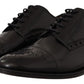 Dolce & Gabbana Elegant Wingtip Oxford Formal Shoes