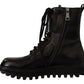 Dolce & Gabbana Elegant Black Leather Ankle Boots