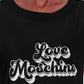 Love Moschino Chic Logo Cotton T-Shirt Dress