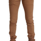 Dolce & Gabbana Chic Beige Slim Fit Skinny Pants