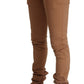 Dolce & Gabbana Chic Beige Slim Fit Skinny Pants