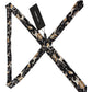 Dolce & Gabbana Black Gold Music Print Silk Neck Tie