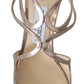 Jimmy Choo Ballet Pink Liquid Mirror Leather Sandals