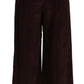 Dolce & Gabbana Elegant High-Waisted Wide Leg Pants