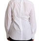 Dolce & Gabbana Elegant White Poplin Dress Shirt