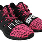 Plein Sport Chic Pink Blush Athletic Sneakers