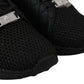 Plein Sport Exquisite Black Runner Gisella Sports Sneakers