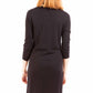 Love Moschino Elegant Long Sleeve Little Black Dress