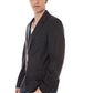 Calvin Klein Elegant Gray Woolen Jacket Classic Style