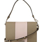 Karl Lagerfeld Chic Sage Shoulder Bag with Dual Straps