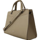 Karl Lagerfeld Enchanting Sage Green Leather Tote