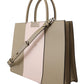 Karl Lagerfeld Elegant Sage Green Tote Shoulder Bag