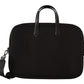 Karl Lagerfeld Sleek Nylon Laptop Crossbody Bag For Sophisticated Style