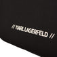 Karl Lagerfeld Sleek Nylon Laptop Crossbody Bag For Sophisticated Style