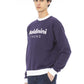 Baldinini Trend Purple Cotton Men Sweater