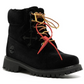 Off-White Black Leather Iconic Designer Boots