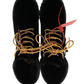 Off-White Black Leather Iconic Designer Boots