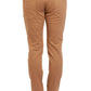 Dsquared² Sleek Brown Denim with Stretch