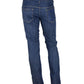 Cavalli Class Chic Dark Blue Regular Fit Denim