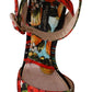 Dolce & Gabbana Elevate Your Step in Multicolor Brocade Heels