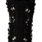 Dolce & Gabbana Embellished Crystal Short Boots