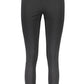 Calvin Klein Elegant Black Cotton Blend Leggings