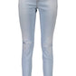 Just Cavalli Light Blue Cotton Women Jeans