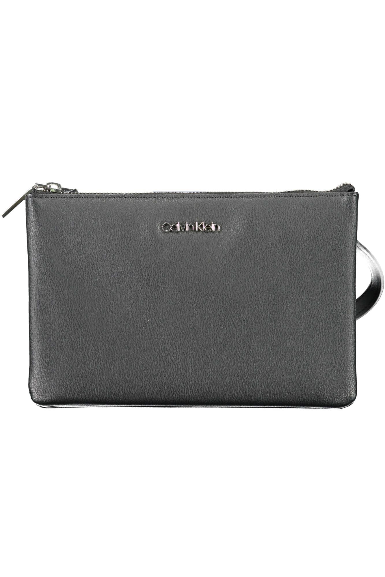 Calvin Klein Elegant Black Shoulder Bag with Logo Detail