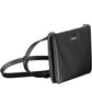 Calvin Klein Elegant Black Shoulder Bag with Logo Detail