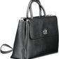 Calvin Klein Elegant Dual-Handle Designer Bag with Logo