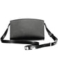 Calvin Klein Sleek Black Shoulder Bag with Chic Logo